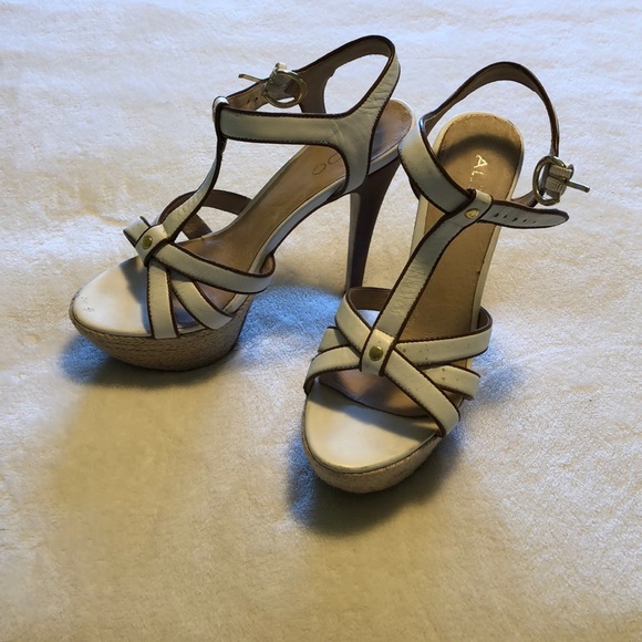 Aldo pump stiletto. Open toe. Size 38. - Picture 2 of 2